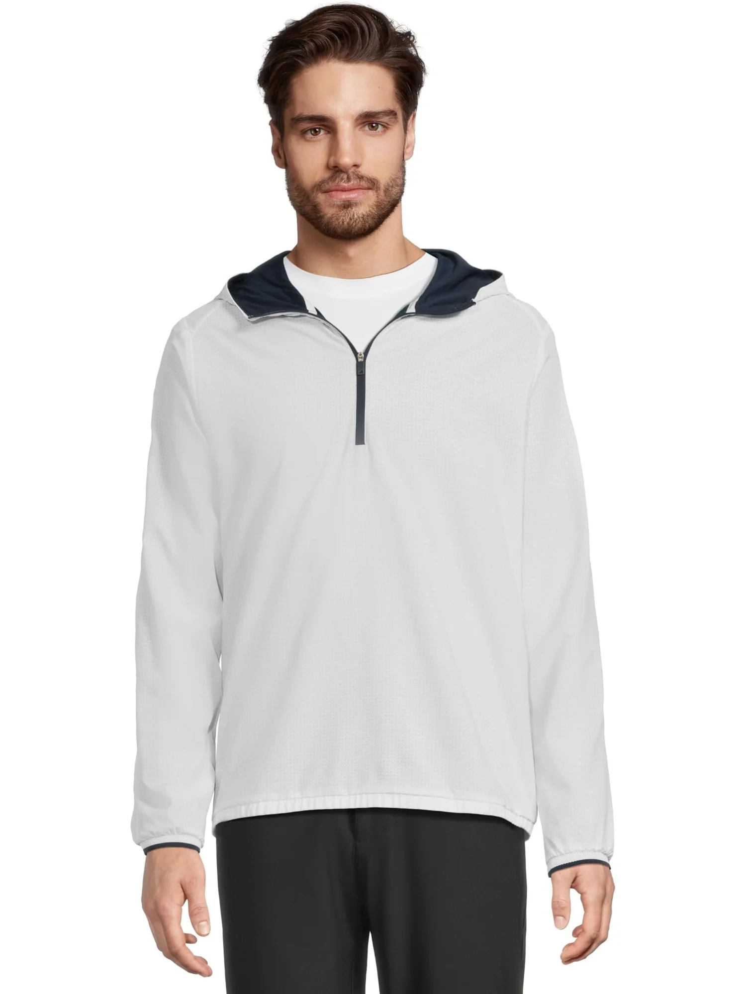 Мужская куртка-анорак Ultimate365 adidas Golf — изображение 1 из 5, белый/темно-синий