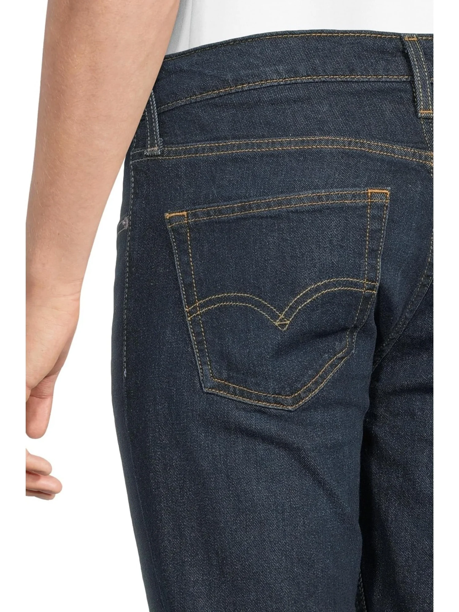 Джинсы Levi's Mens Men's 511 Slim, Good Reasons Adv — изображение 4 из 5, бежевый