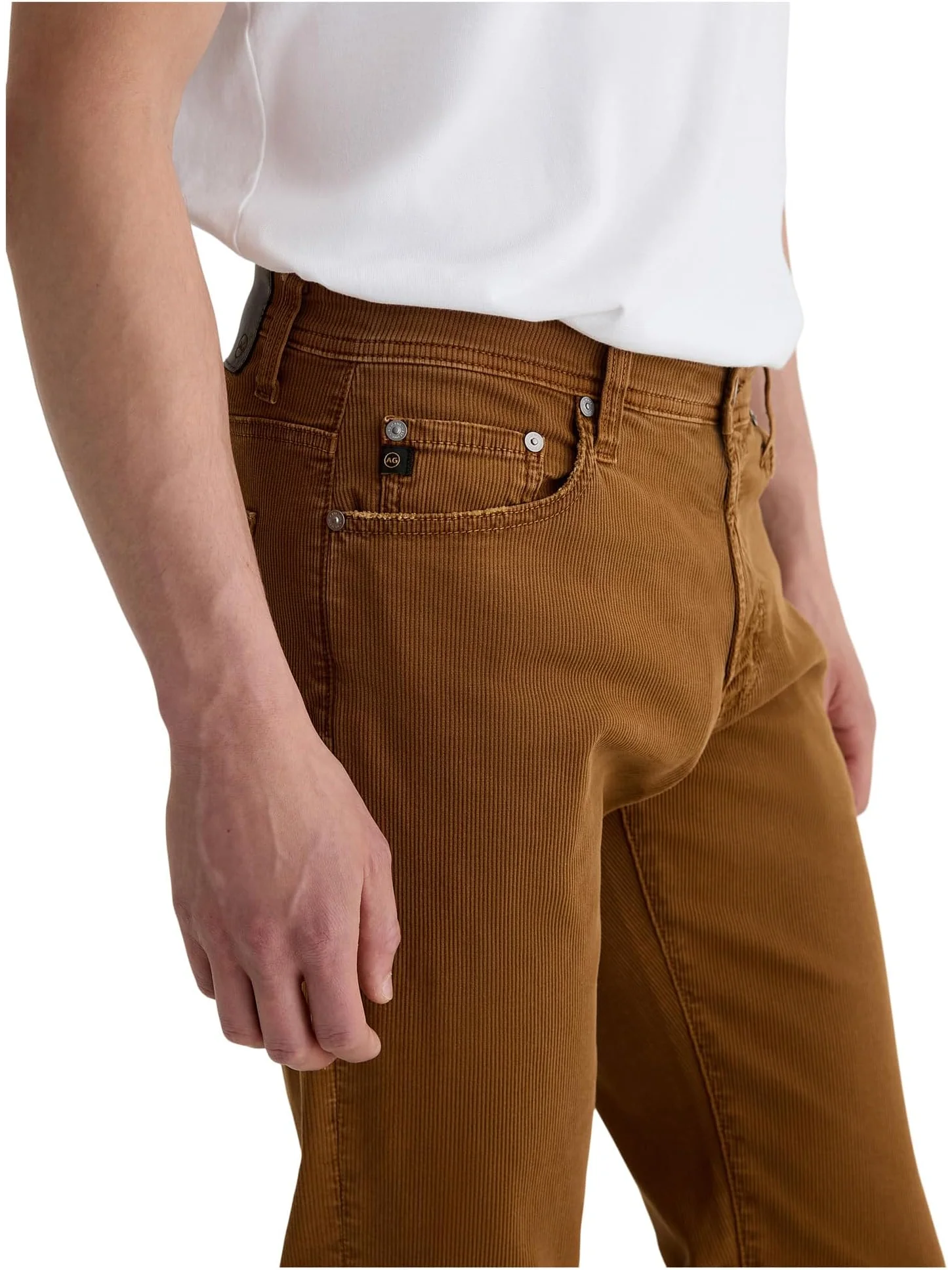 Мужские узкие вельветовые брюки Tellis Modern AG Jeans — 3