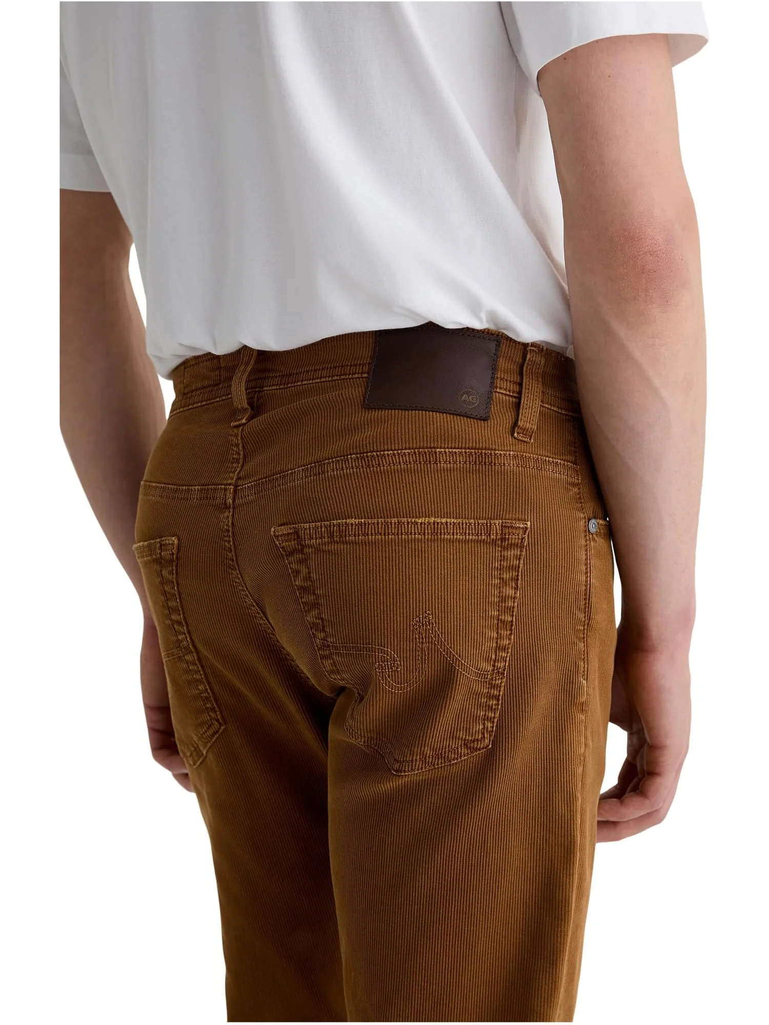 Мужские узкие вельветовые брюки Tellis Modern AG Jeans — 4