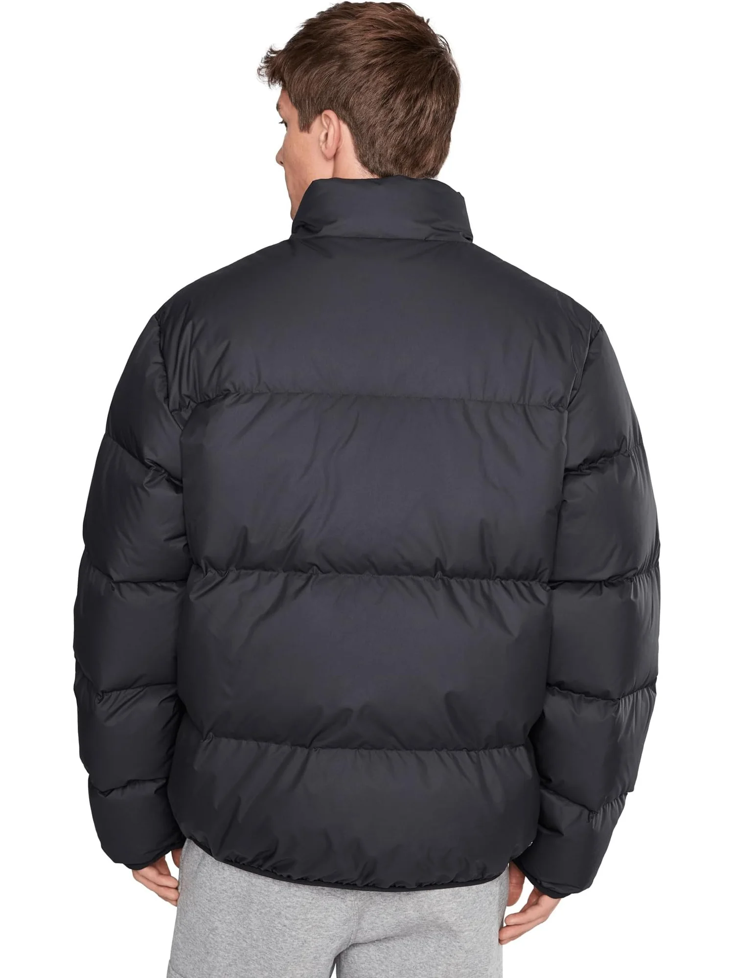 Мужская куртка-пуховик Therma-FIT Club 650 Nike — изображение 4 из 5, черный/белый