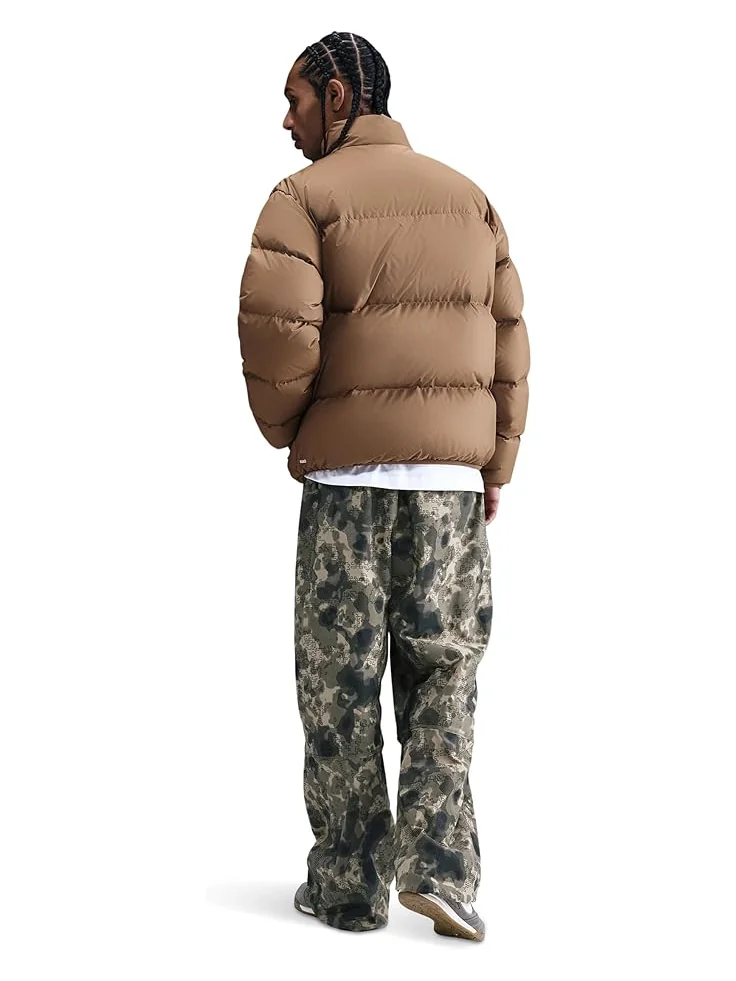 Мужская куртка Nike Therma-Fit Club Puffer 650 — изображение 2 из 4, коричневый/белый