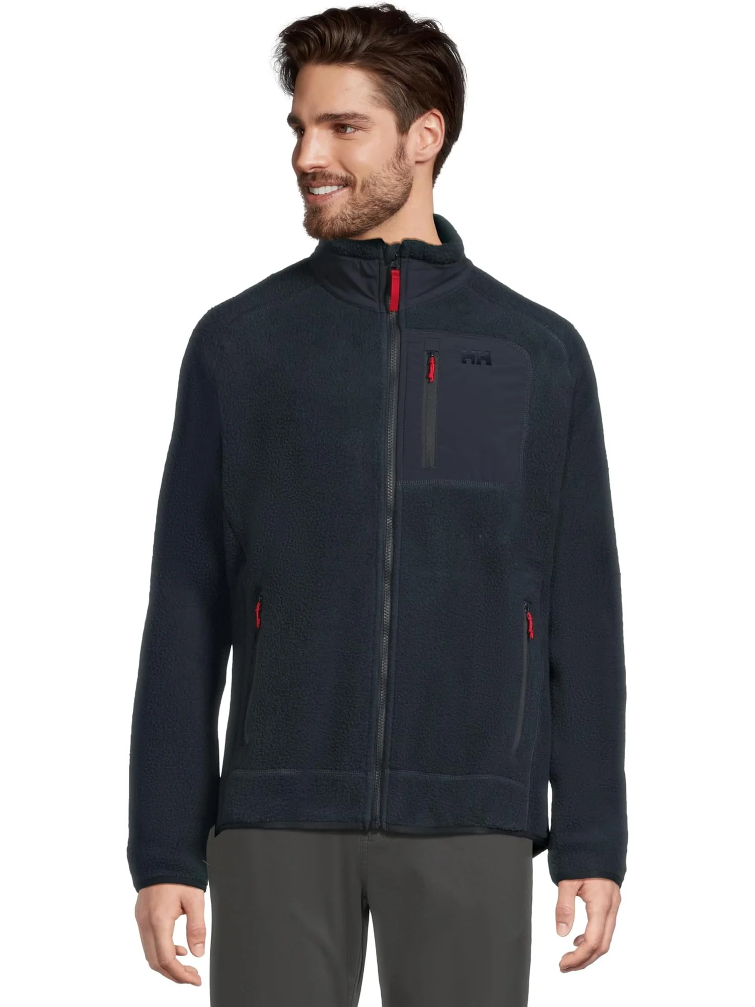 Мужская куртка Panorama Pile Block Helly Hansen — изображение 1 из 5, синий
