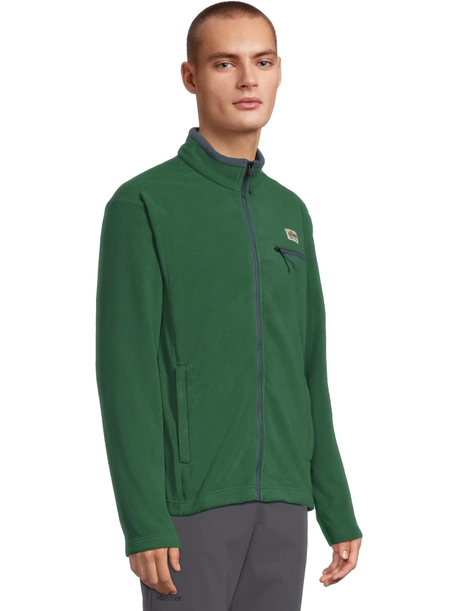 Мужская флисовая куртка Upward Marmot — изображение 2 из 5, зеленый