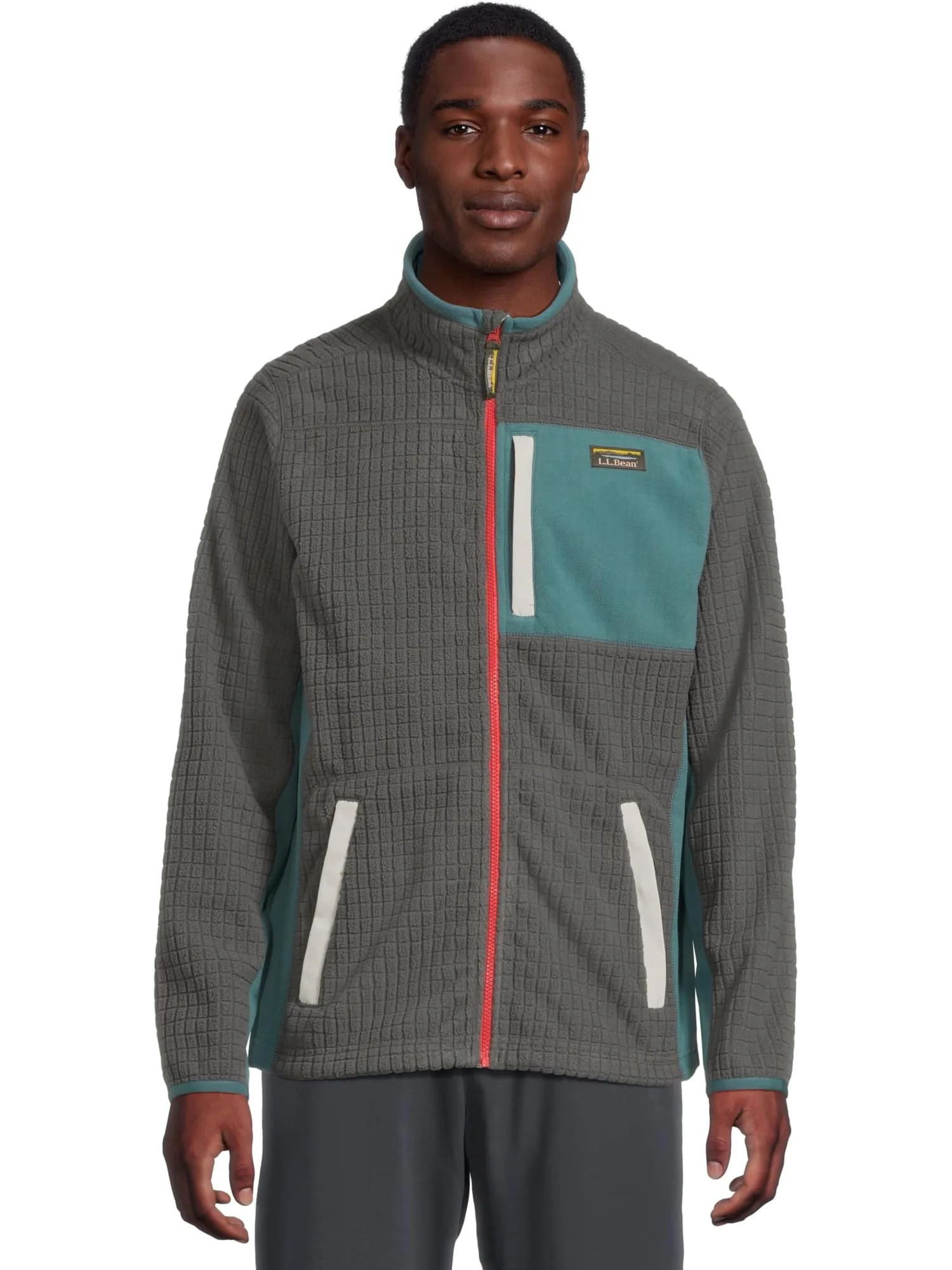 Мужская флисовая куртка Mountain Classic ветрозащитная L.L.Bean — изображение 1 из 5, синий