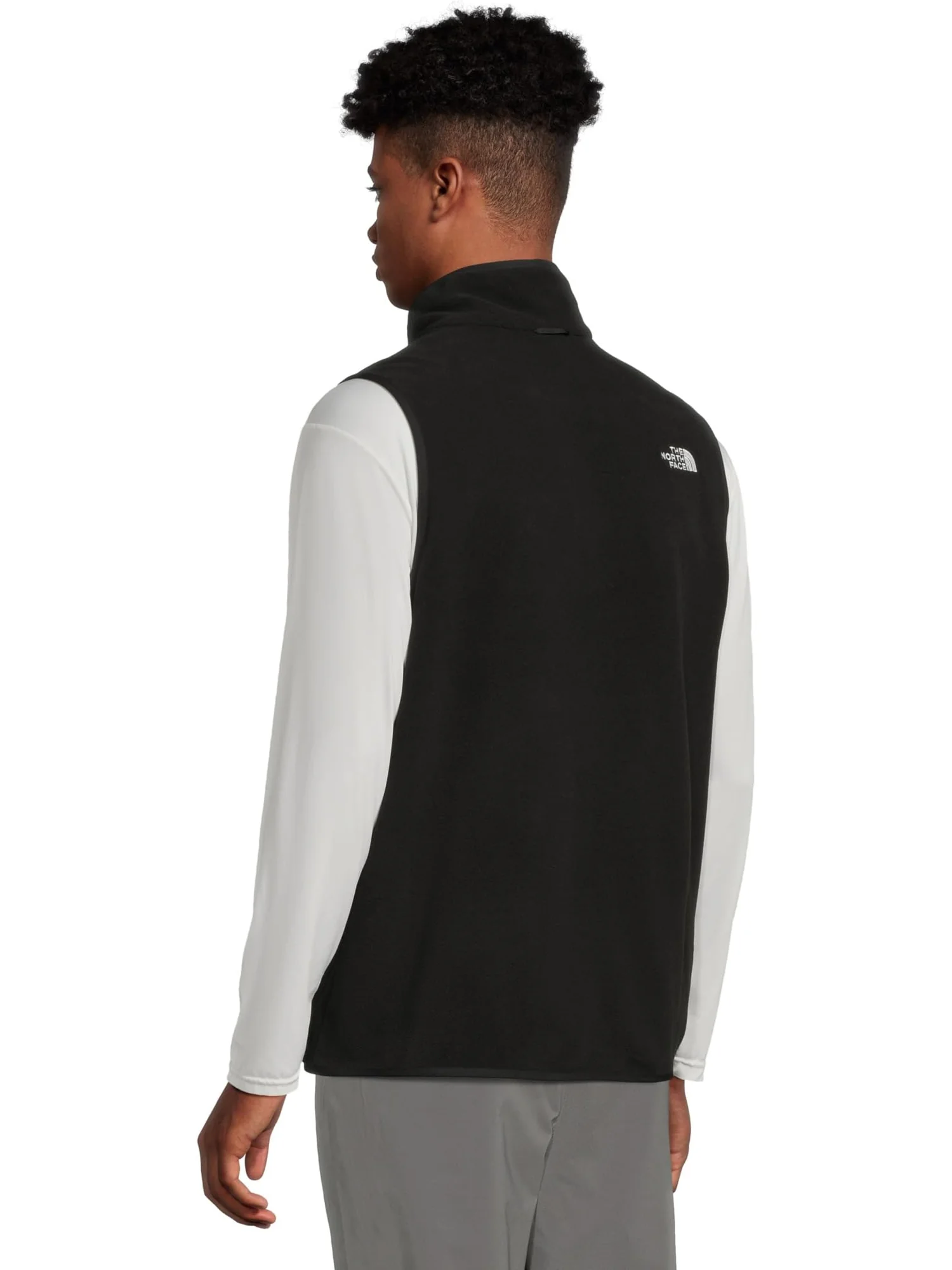 Мужской флисовый жилет Glacier The North Face — изображение 3 из 5, черный