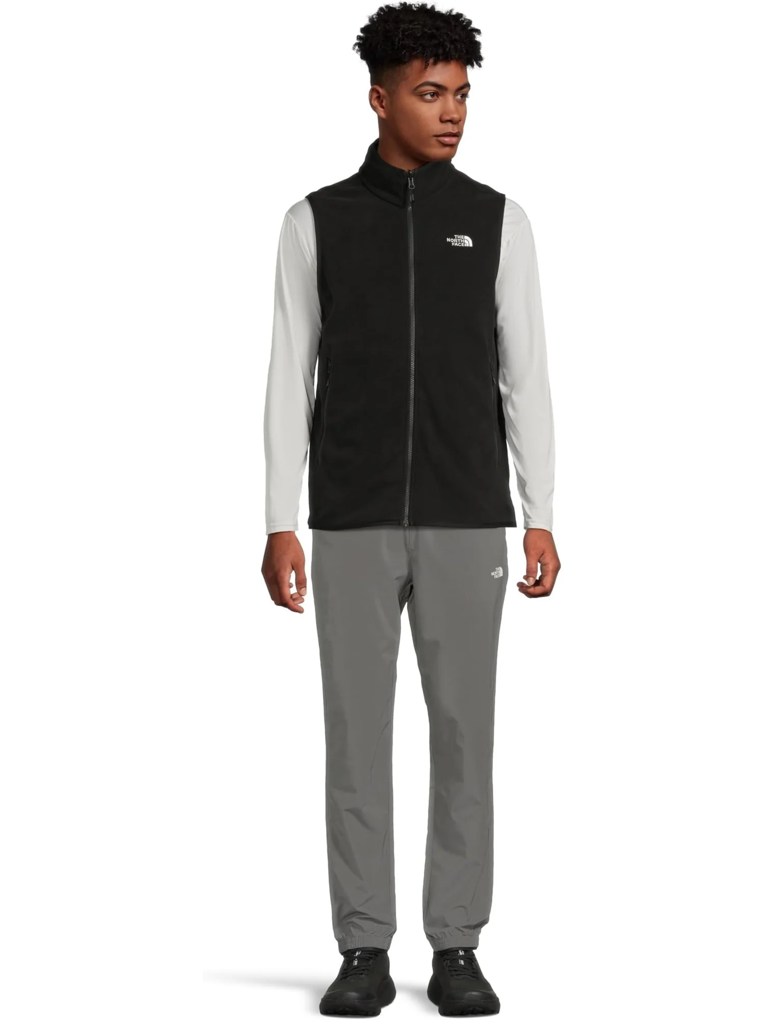 Мужской флисовый жилет Glacier The North Face — изображение 5 из 5, черный