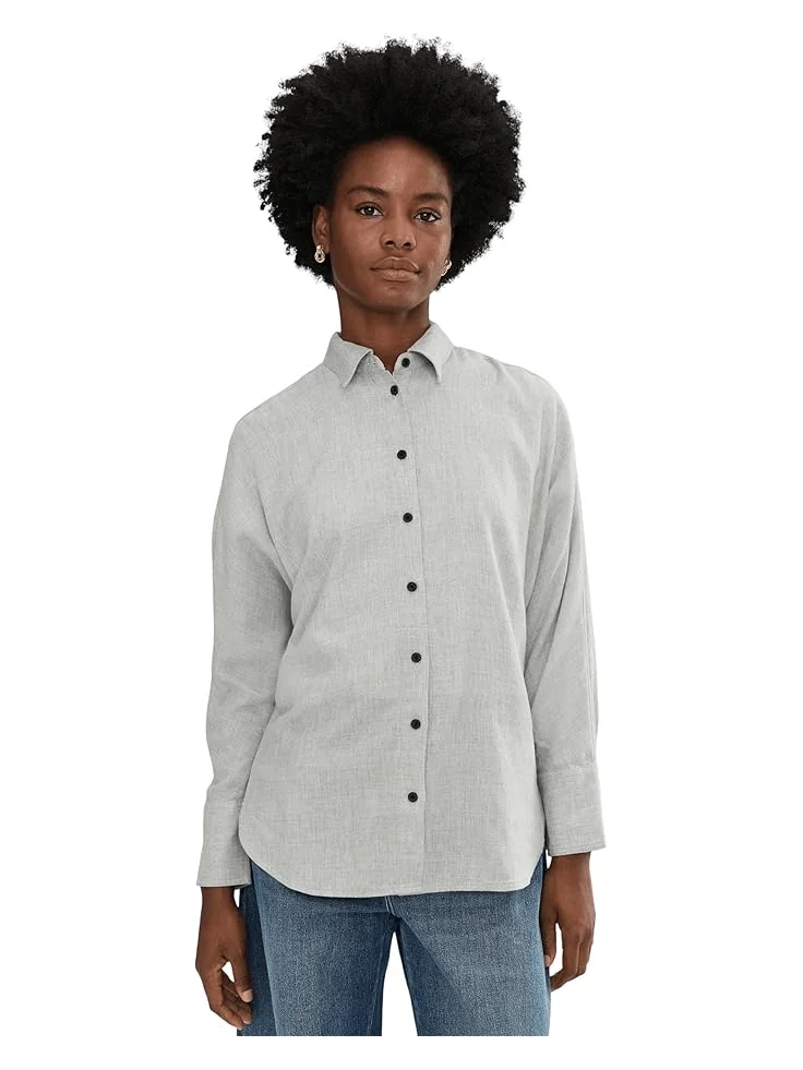 Женская блузка Madewell Dolman — изображение 1 из 5, серый