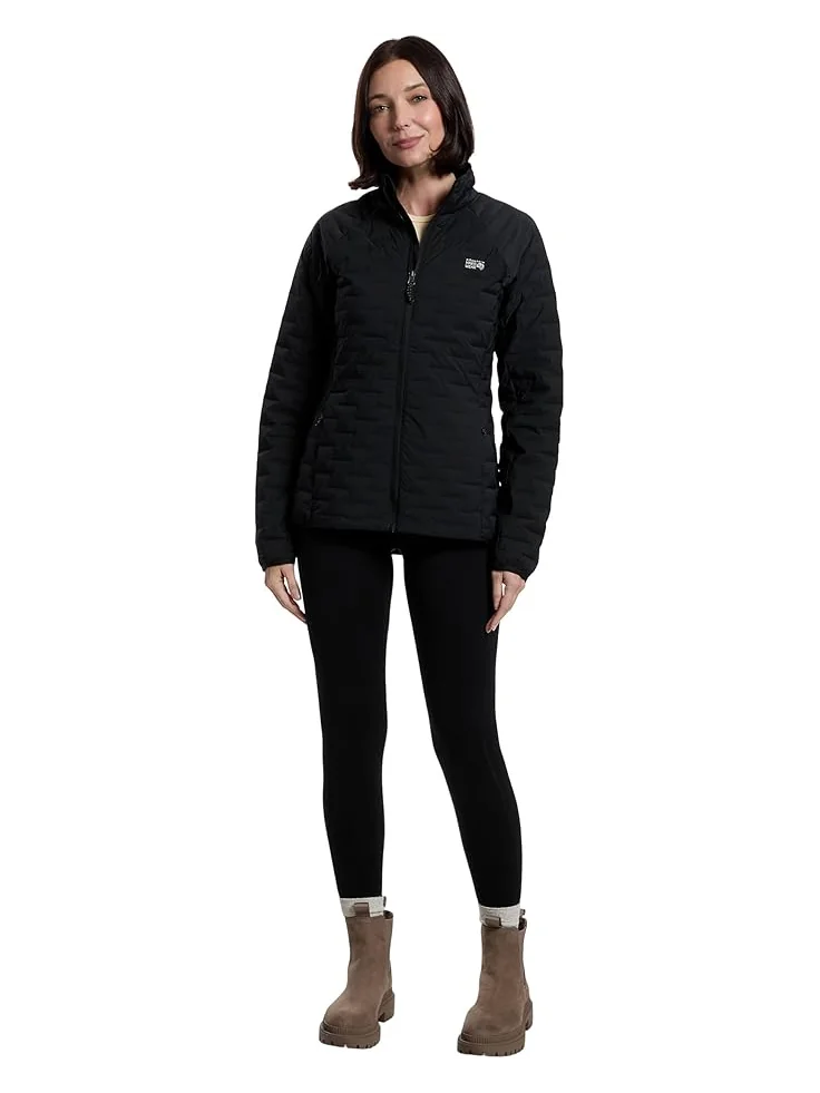 Женская легкая куртка Mountain Hardwear Stretchdown — изображение 5 из 5, черный