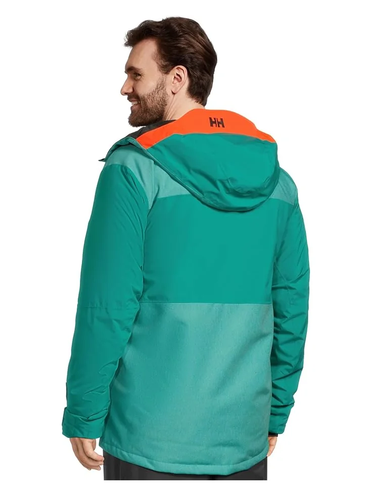 Мужская куртка Helly Hansen Powdreamer 2.0 — изображение 3 из 5, зеленый