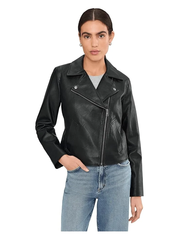 Женская куртка Levi's Moto с прорезными карманами — изображение 1 из 5, черный