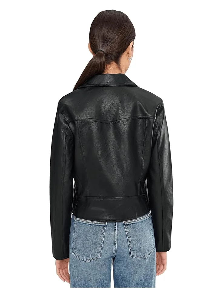 Женская куртка Levi's Moto с прорезными карманами — изображение 4 из 5, черный