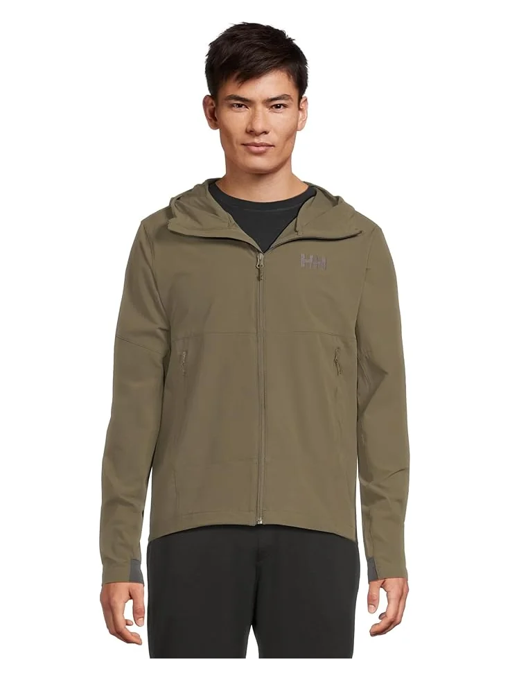 Мужская куртка Helly Hansen Blaze Softshell Hood — изображение 1 из 5, зеленый