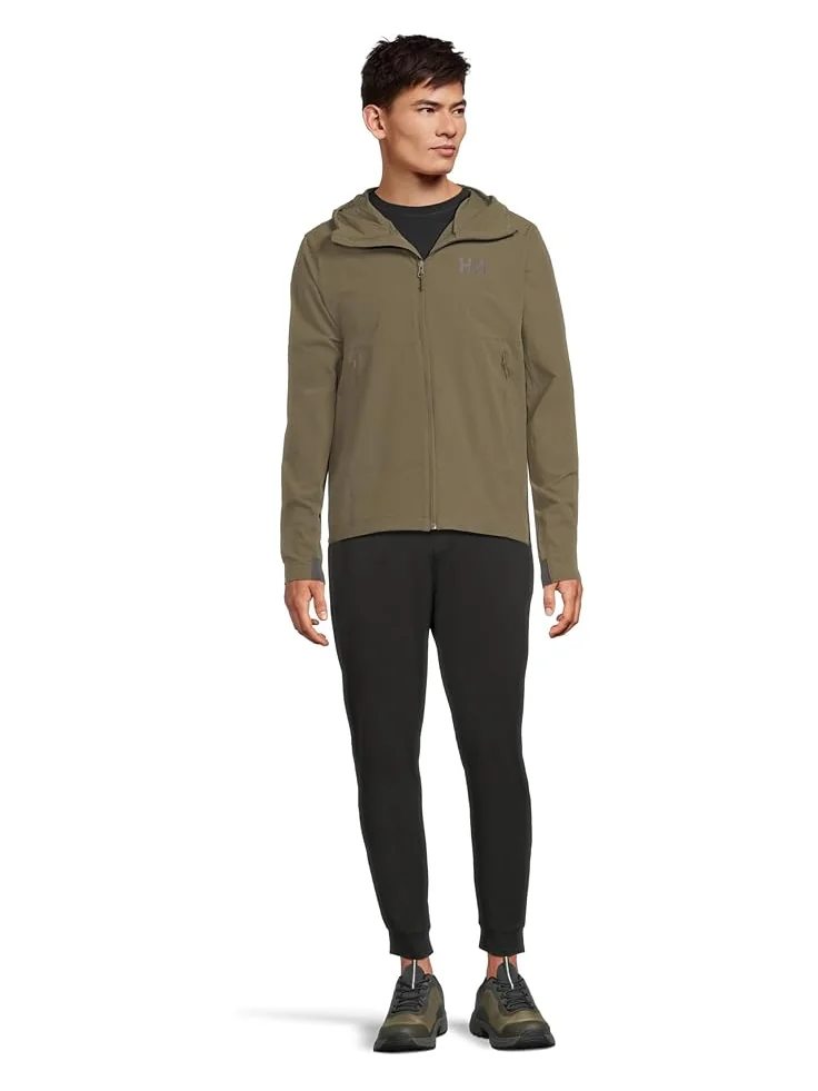 Мужская куртка Helly Hansen Blaze Softshell Hood — изображение 5 из 5, зеленый