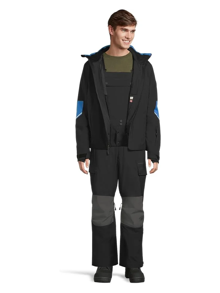 Мужская куртка Obermeyer Big & Tall Fall Line — изображение 5 из 5, черный
