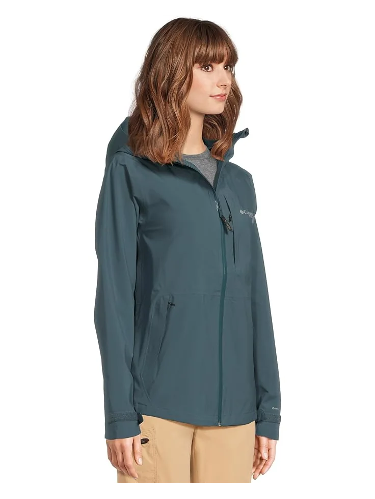 Женская куртка Columbia Ampli-Dry II Shell — изображение 2 из 5, голубой