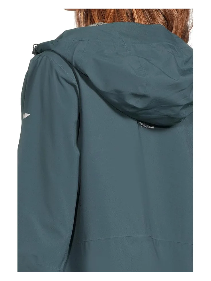 Женская куртка Columbia Ampli-Dry II Shell — изображение 4 из 5, голубой