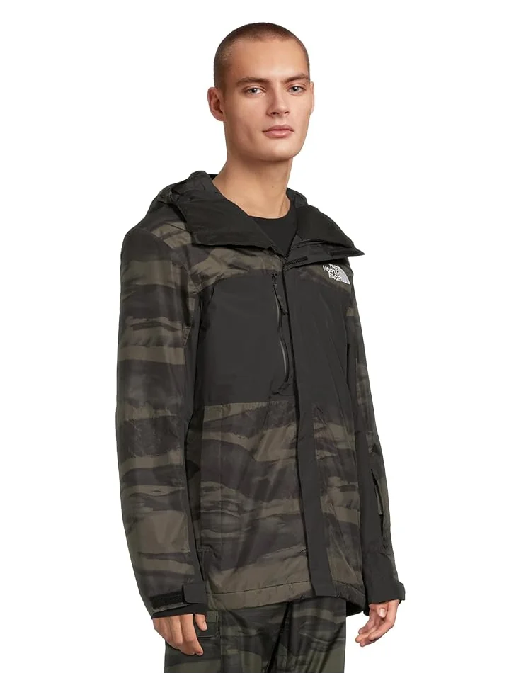 Мужская утепленная куртка The North Face Freedom Print — изображение 2 из 4, зеленый светлый/черный