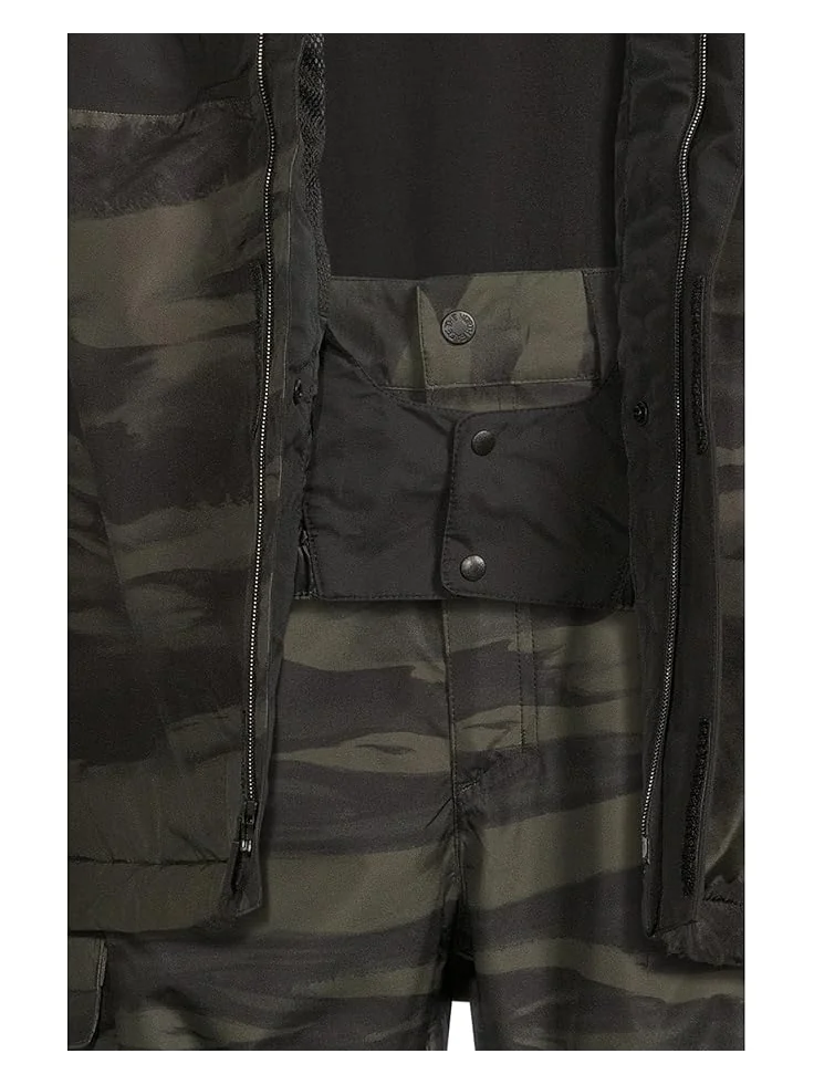 Мужская утепленная куртка The North Face Freedom Print — изображение 4 из 4, зеленый светлый/черный
