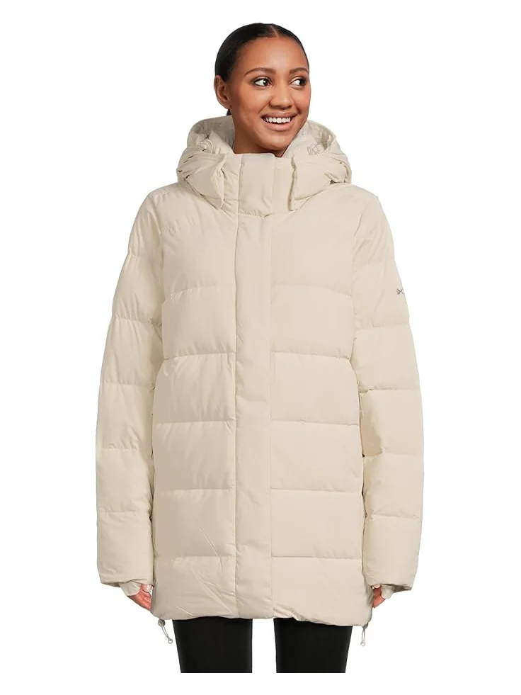 Женская куртка Columbia Amaze Puff Mid Hooded — изображение 1 из 5, серый
