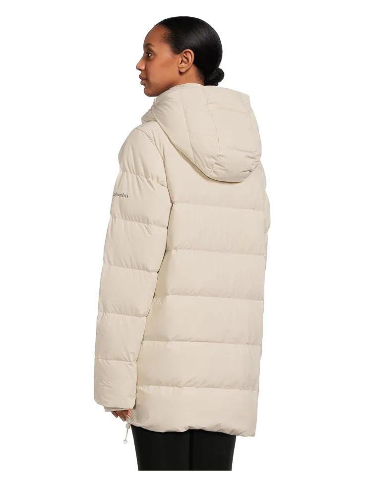 Женская куртка Columbia Amaze Puff Mid Hooded — изображение 3 из 5, серый