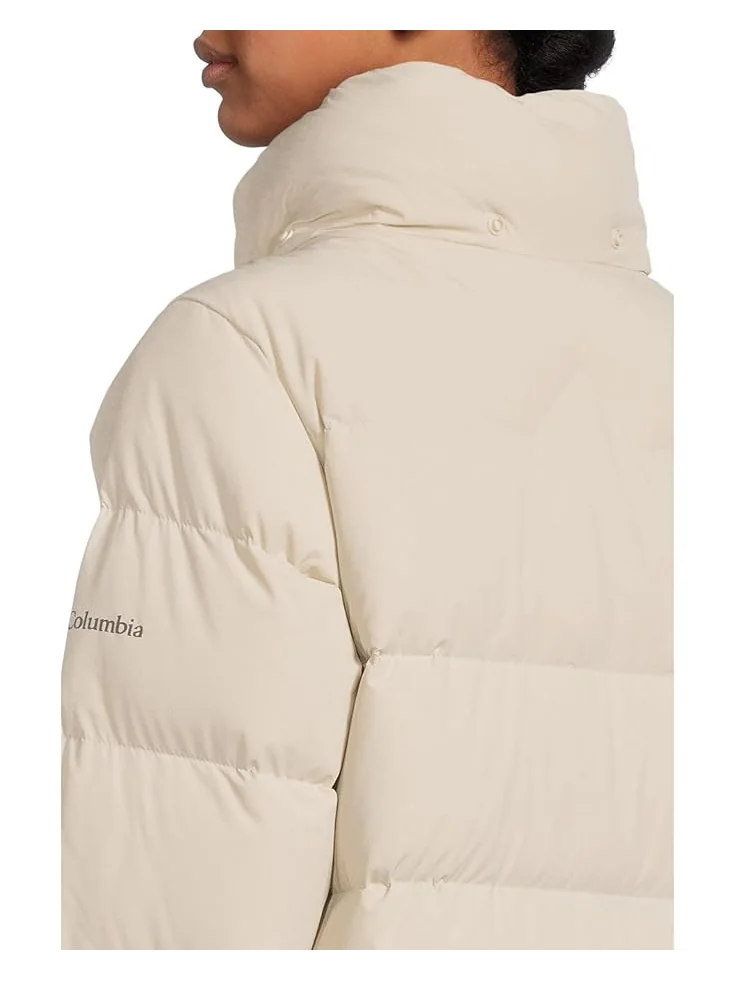 Женская куртка Columbia Amaze Puff Mid Hooded — изображение 4 из 5, серый