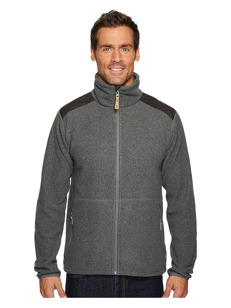 Мужская куртка Fjällräven Sten Fleece — изображение 1 из 4, серый