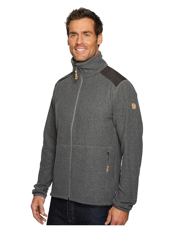 Мужская куртка Fjällräven Sten Fleece — изображение 2 из 4, серый