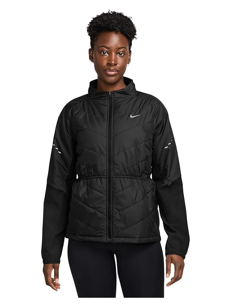 Женская куртка Nike Swift Therma-Fit Synthetic Fill — изображение 1 из 3, черный/серебристый
