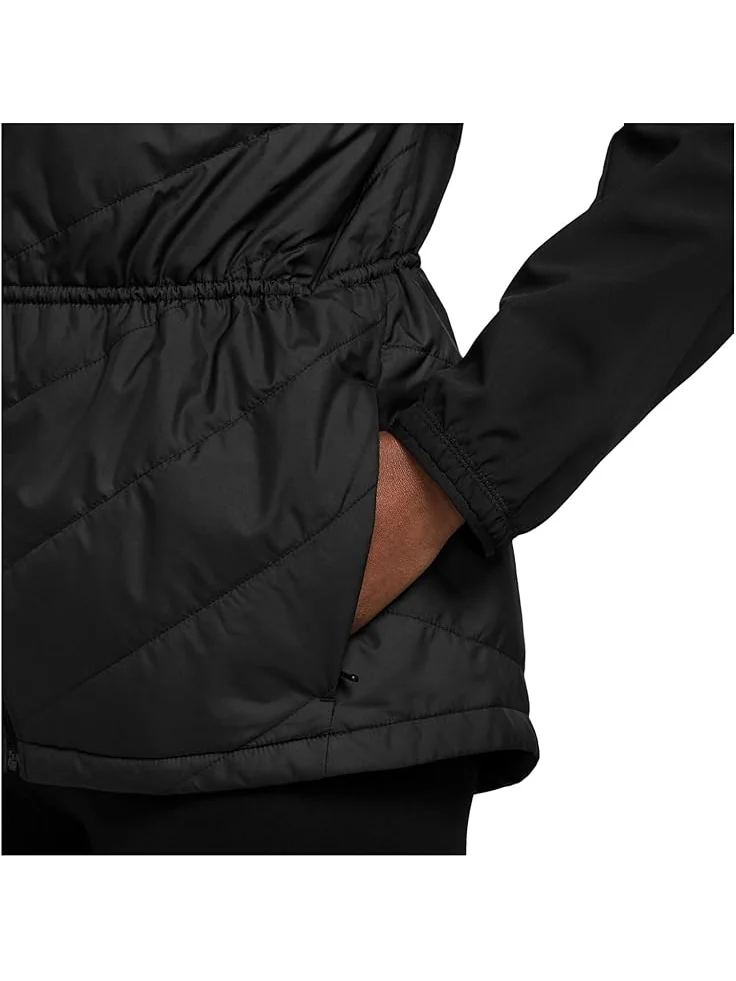 Женская куртка Nike Swift Therma-Fit Synthetic Fill — изображение 3 из 3, черный/серебристый