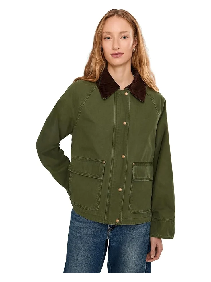 Женская куртка Levi's Cotton Barn — изображение 1 из 5, оливковый