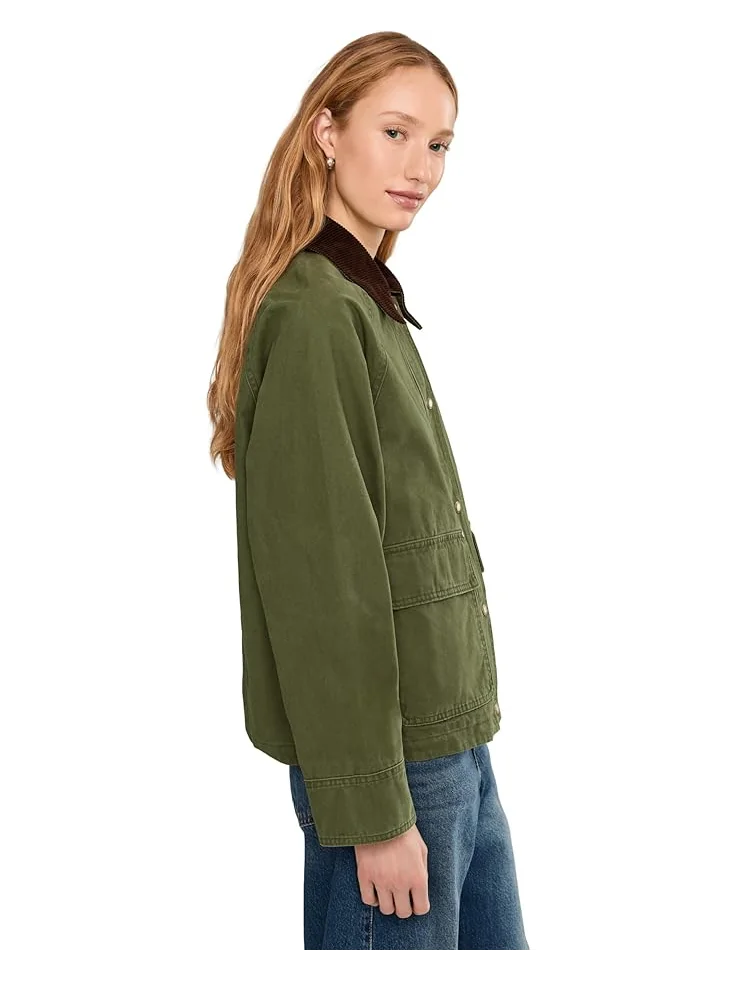 Женская куртка Levi's Cotton Barn — изображение 3 из 5, оливковый