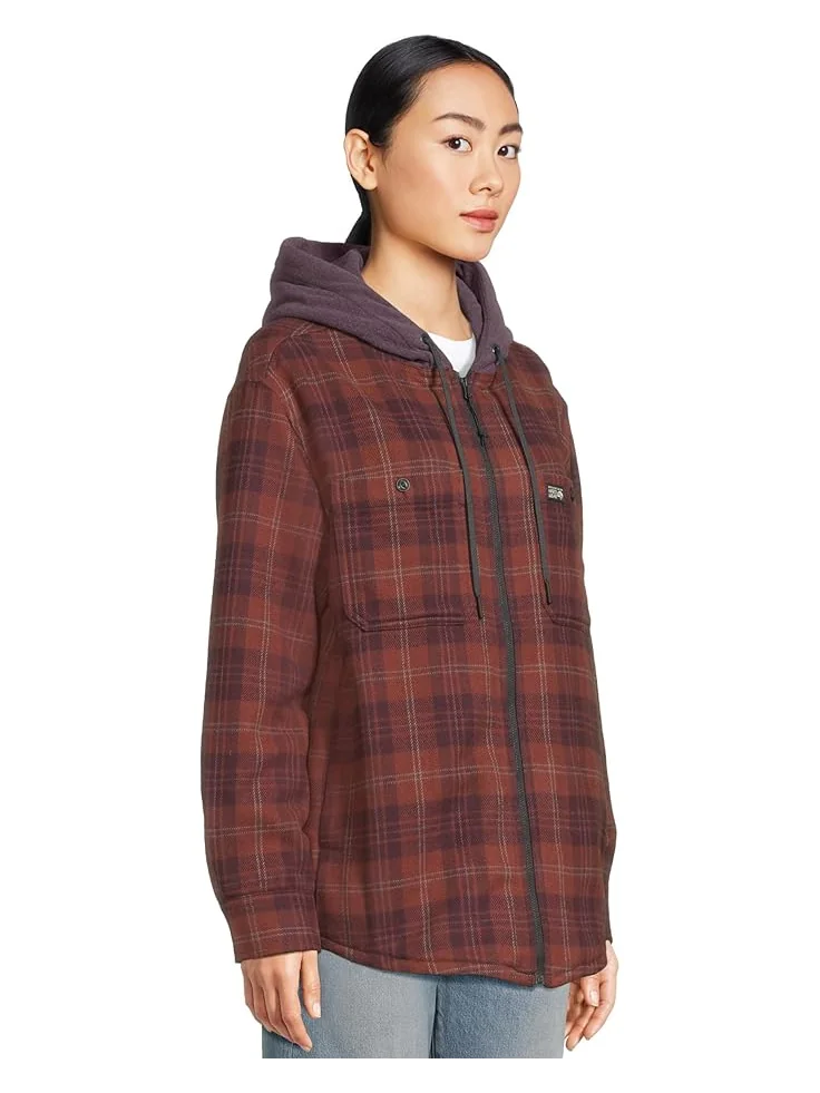 Женская куртка Mountain Hardwear Plusher Microchill Lined Shacket — изображение 2 из 5, фиалковый