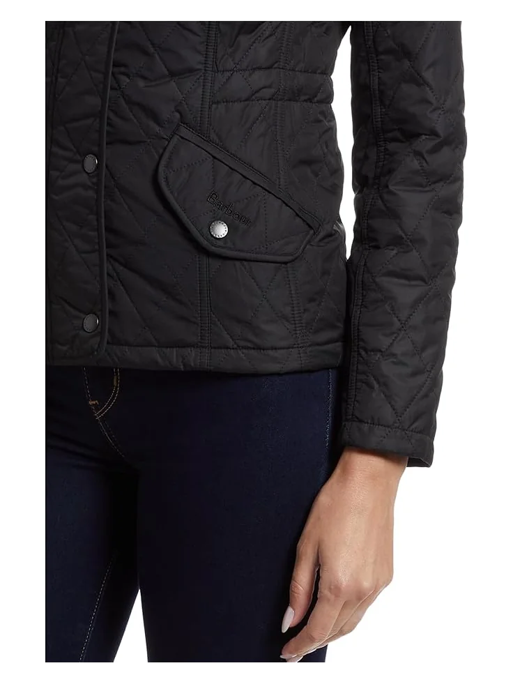 Женская куртка Barbour Barbour Millfire Quilt — изображение 4 из 6, черный/классический