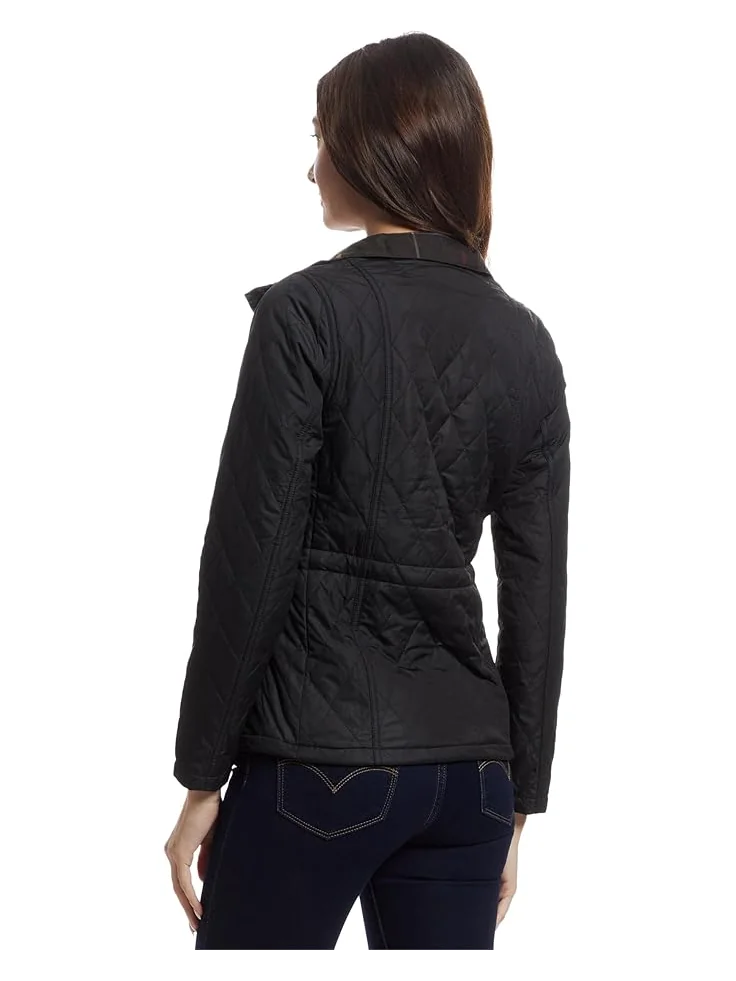 Женская куртка Barbour Barbour Millfire Quilt — изображение 5 из 6, черный/классический