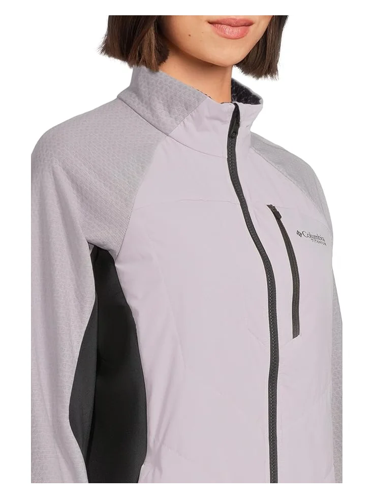 Женская куртка Columbia Arctic Crest Hybrid Full Zip — изображение 4 из 5, черный