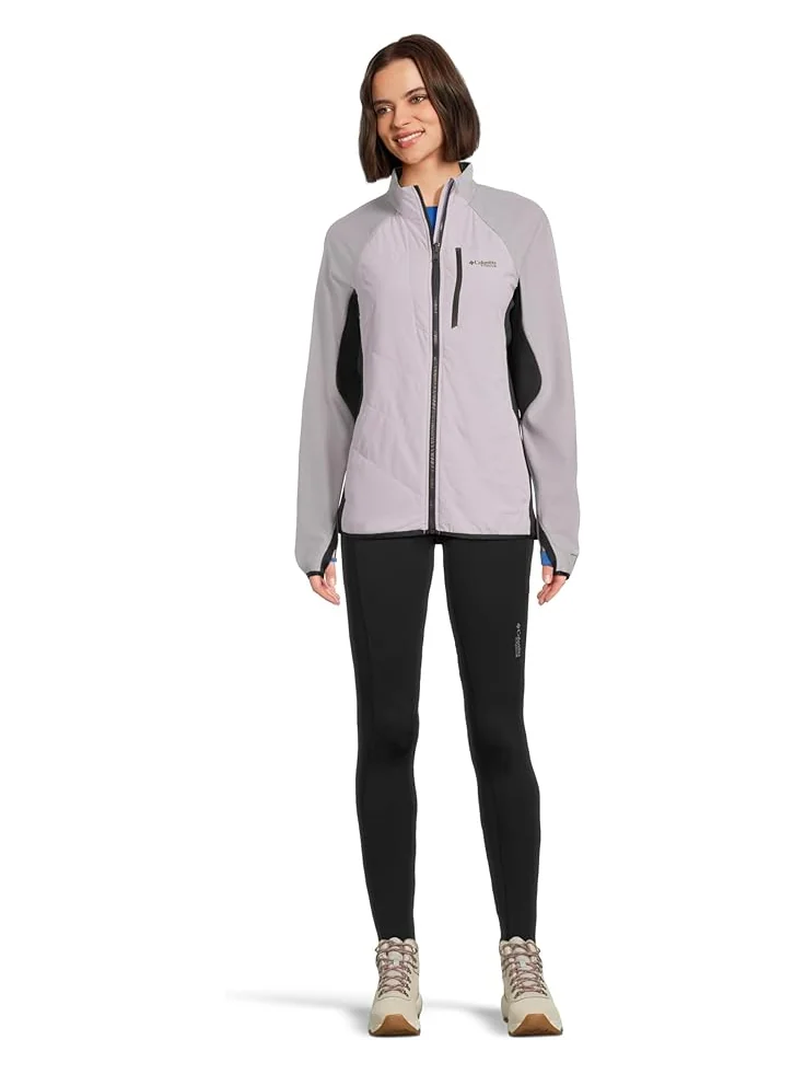 Женская куртка Columbia Arctic Crest Hybrid Full Zip — изображение 5 из 5, черный