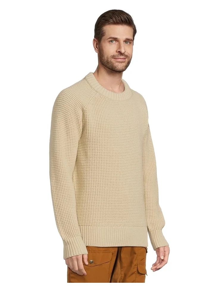 Мужская куртка Fjällräven Ovik Waffle Knit — изображение 2 из 5, светлый бежевый