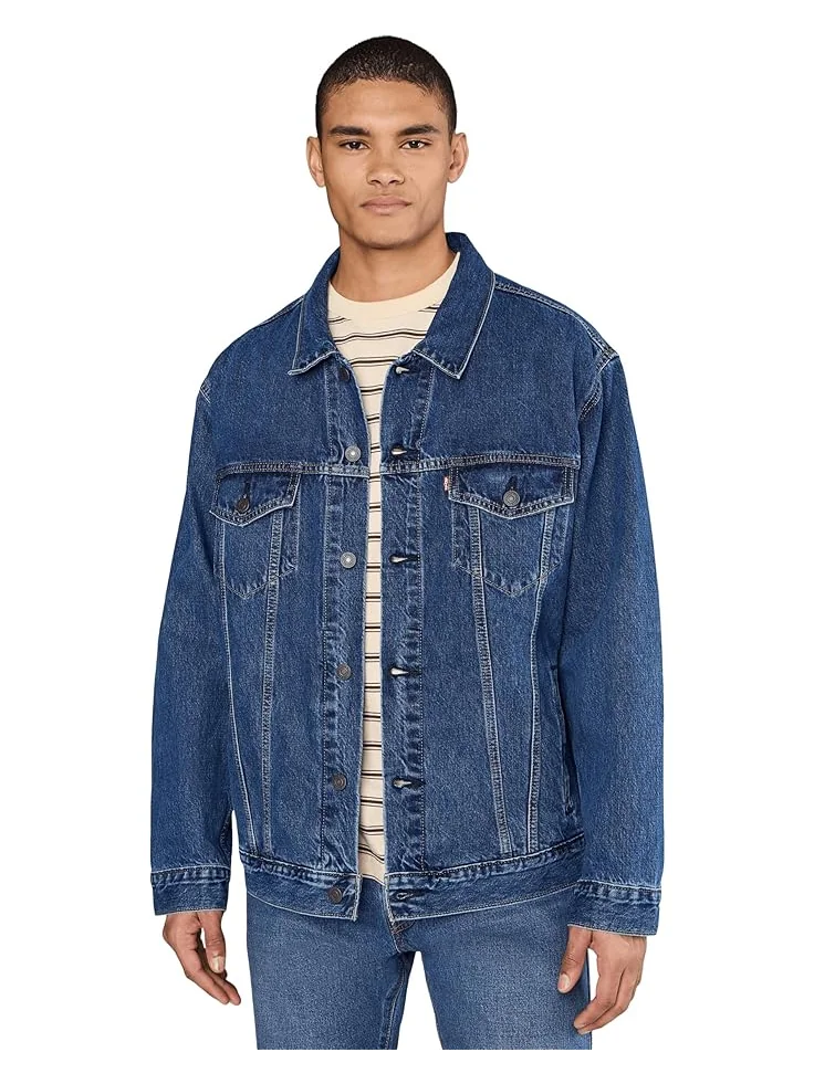 Мужская куртка Levi's Premium Relaxed Fit Trucker, Million Dollar — изображение 1 из 5, миллион долларов