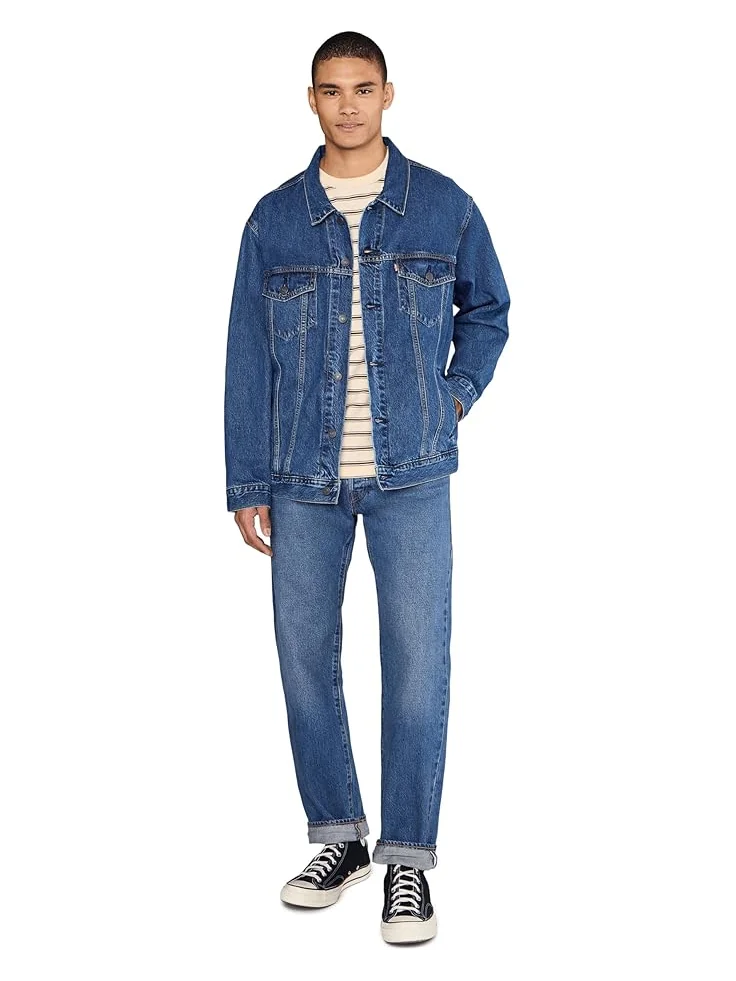Мужская куртка Levi's Premium Relaxed Fit Trucker, Million Dollar — изображение 2 из 5, миллион долларов