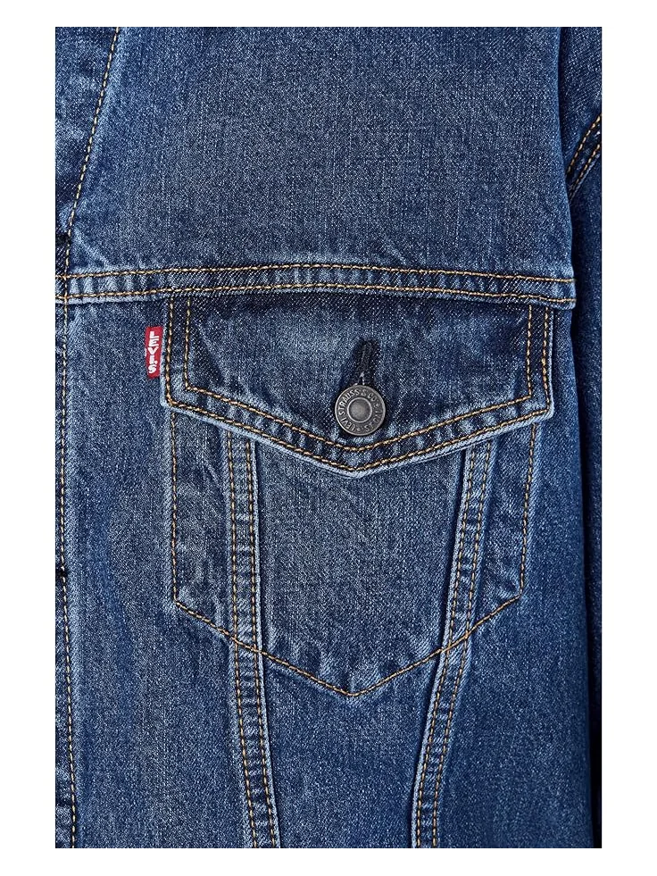 Мужская куртка Levi's Premium Relaxed Fit Trucker, Million Dollar — изображение 5 из 5, миллион долларов