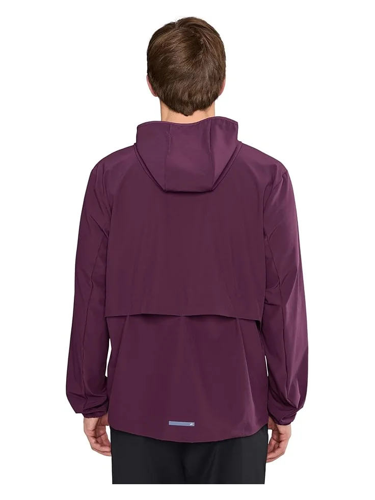 Мужская куртка Brooks Canopy — изображение 4 из 5, бордовый