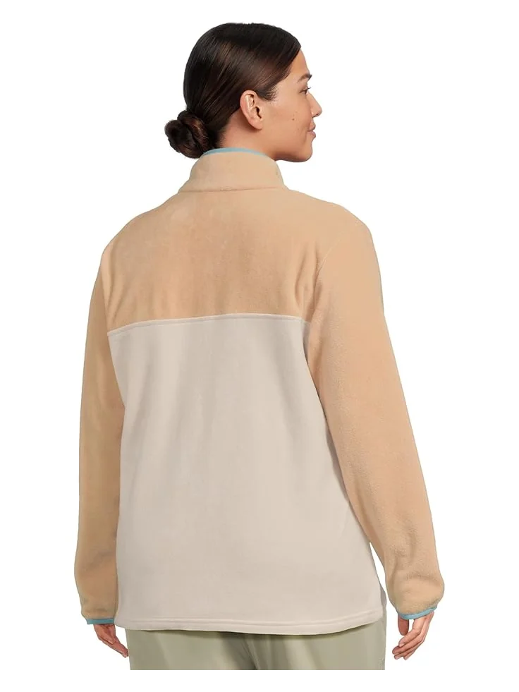Женская куртка Columbia Benton Springs 1/2 Snap Pull Over II — изображение 3 из 5, темный//винтажный синий