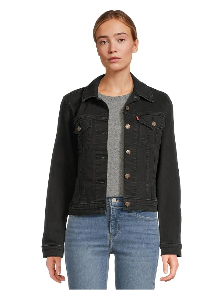Женская куртка Levi's Premium Original Trucker — изображение 1 из 5, черный