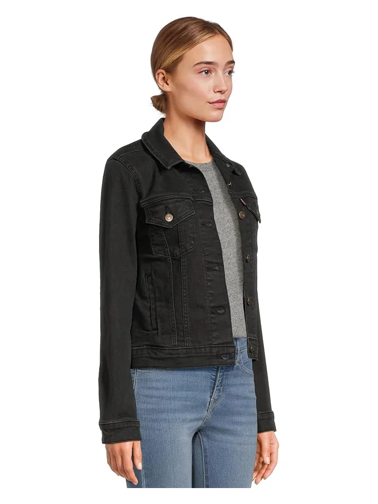 Женская куртка Levi's Premium Original Trucker — изображение 2 из 5, черный