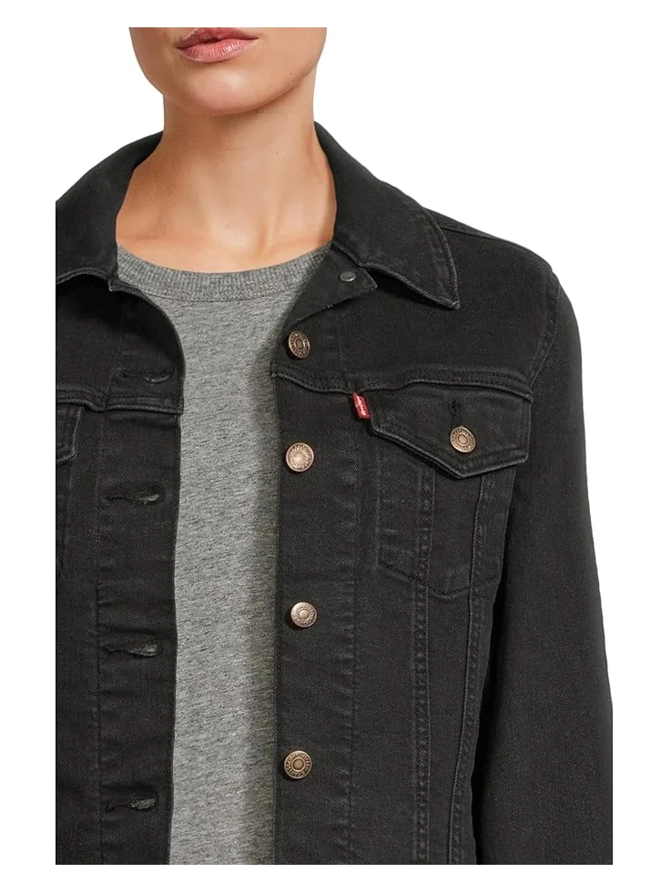 Женская куртка Levi's Premium Original Trucker — изображение 4 из 5, черный