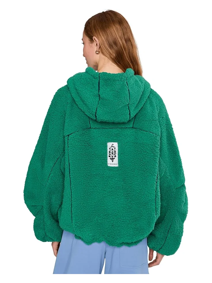 Женская куртка FP Movement Free Flow Fleece — изображение 4 из 5, зеленый