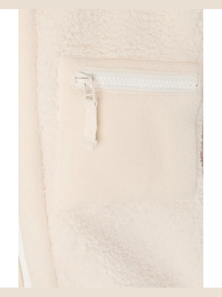 Женская куртка Mod-o-doc Cozy Sherpa — изображение 5 из 5, белый
