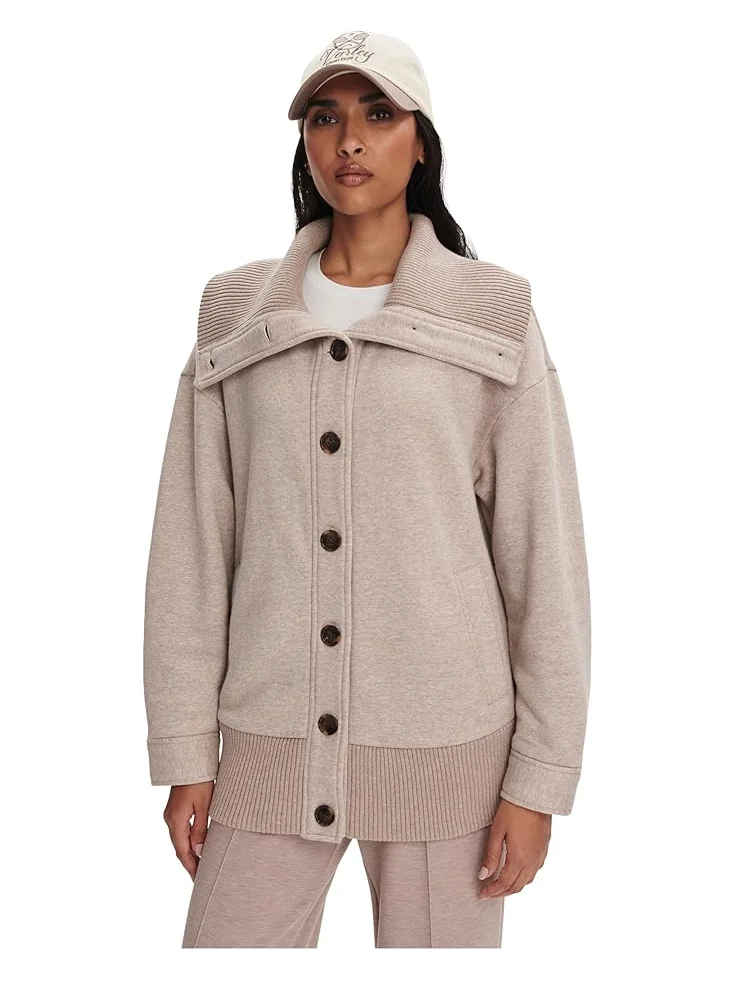 Женская куртка Varley Tammy Button Through — изображение 1 из 5, тауп