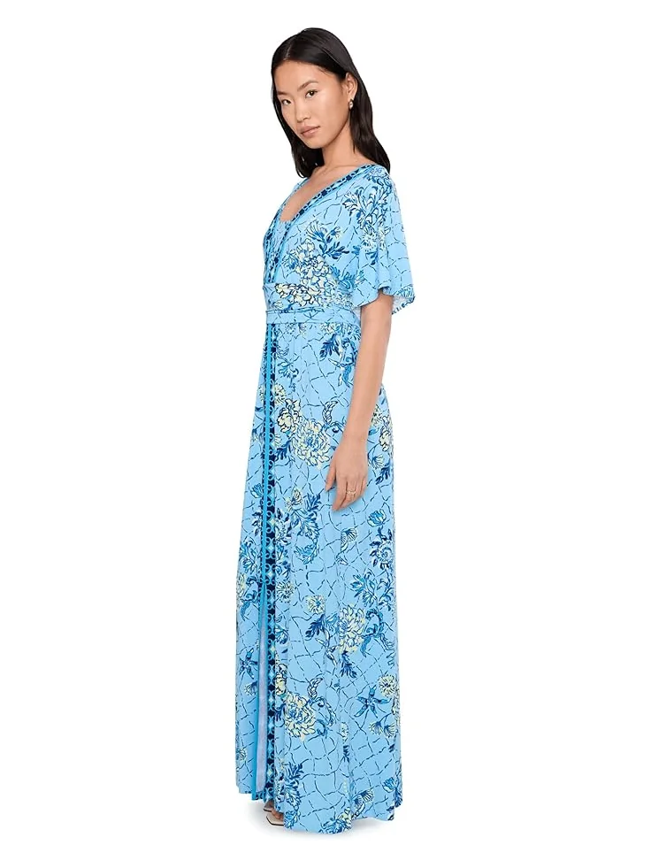 Женское платье макси Lilly Pulitzer Lauralai — изображение 3 из 5, синий
